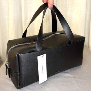 Minimalist MOD BOWLING BAG, adjustable shoulder tote straps, Black, NWT